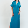 Teal Kimono Kiko Maxi Dress