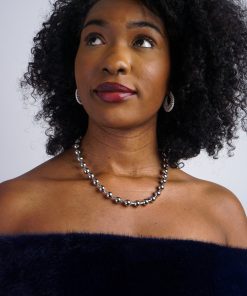 Silver Ball Chain Necklace