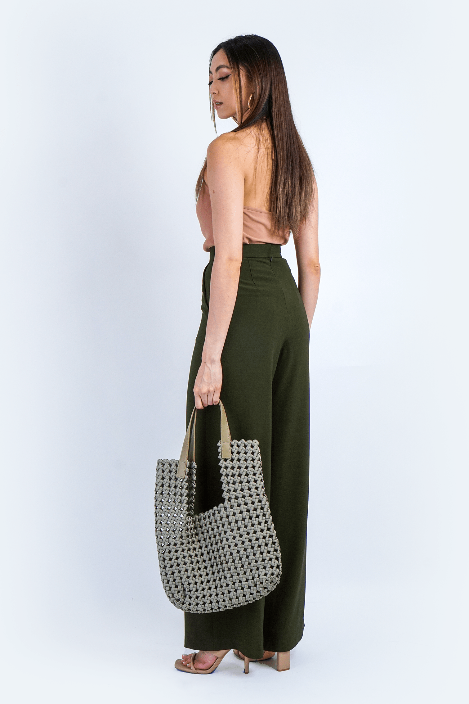 Olive Green Cheryl Pants - Image 4