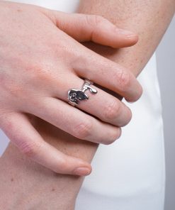 Irregular Stainless Steel Ring