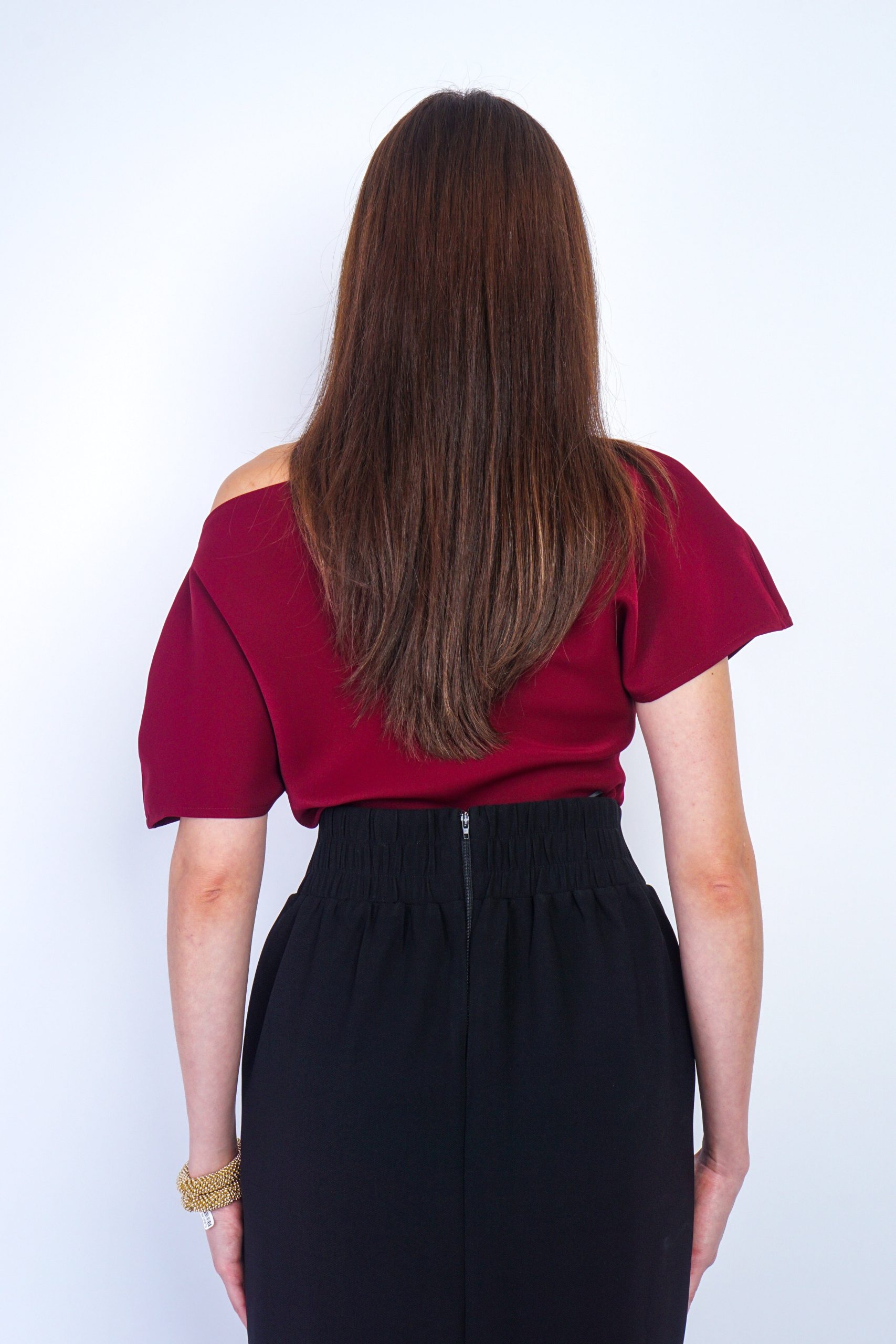 Burgundy Micah Top - Image 3