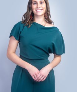 Dark Green Bias Micah Top